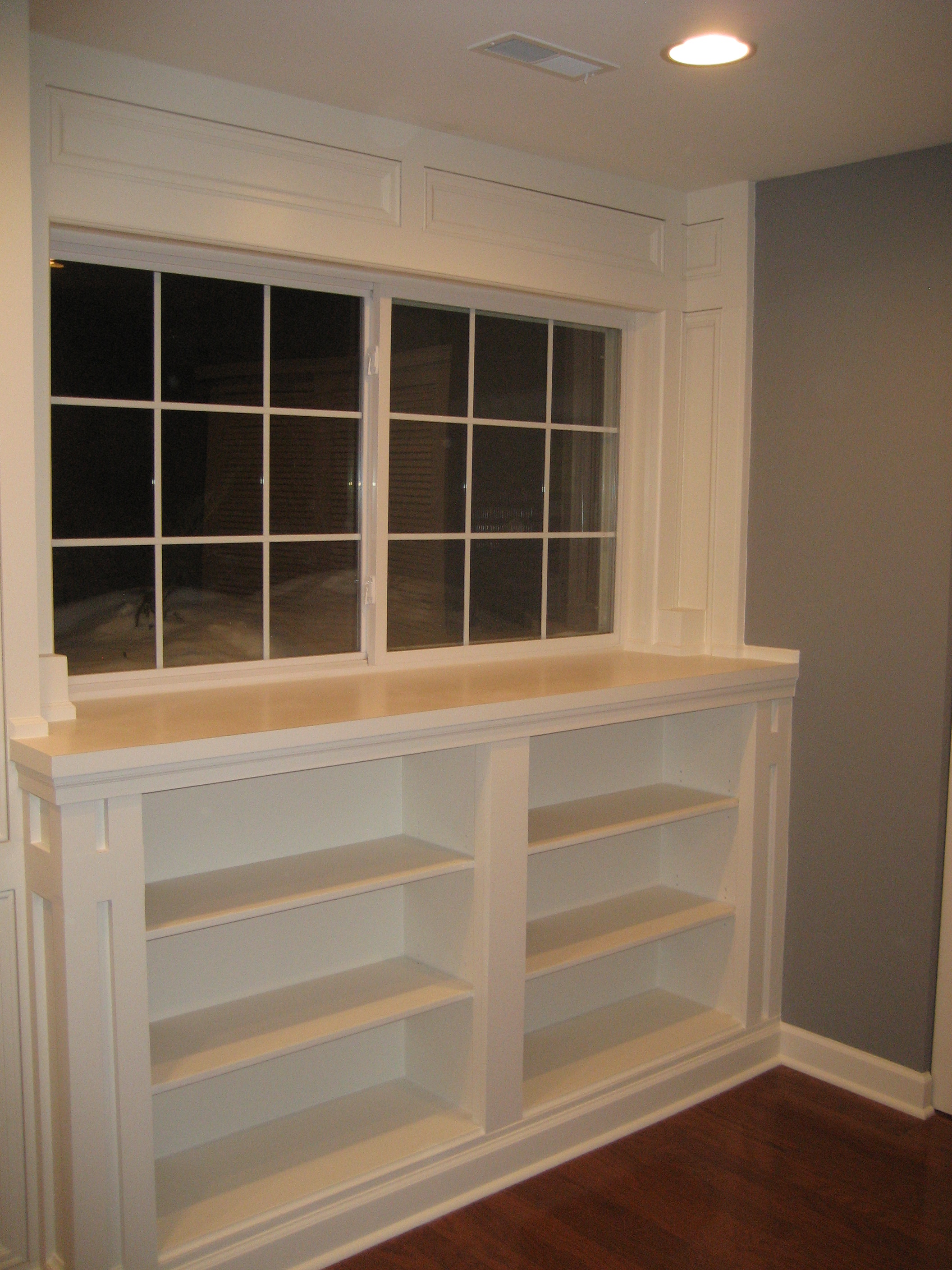 Bookcase & Moldings End Grain
